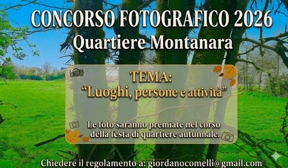Concorso fotografico Montanara 2026